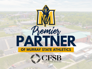 Community Financial Services Bank (CFSB), a long-time partner of Murray State Athletics, has signed a new agreement with Racers Sports Properties to become the department’s first premier partner, it was announced on Tuesday afternoon.