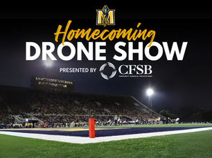 CFSB Presents Drone Show to Cap Off Murray State Homecoming Game Festivities