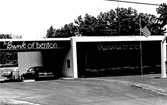 Front of Bank of Benton building in Aurora, Kentucky in 1972