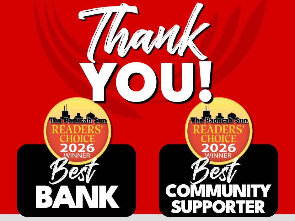 Thank You! CFSB Voted Best Bank and Best Community Supporter in The Paducah Sun Readers' Choice Awards 2026
